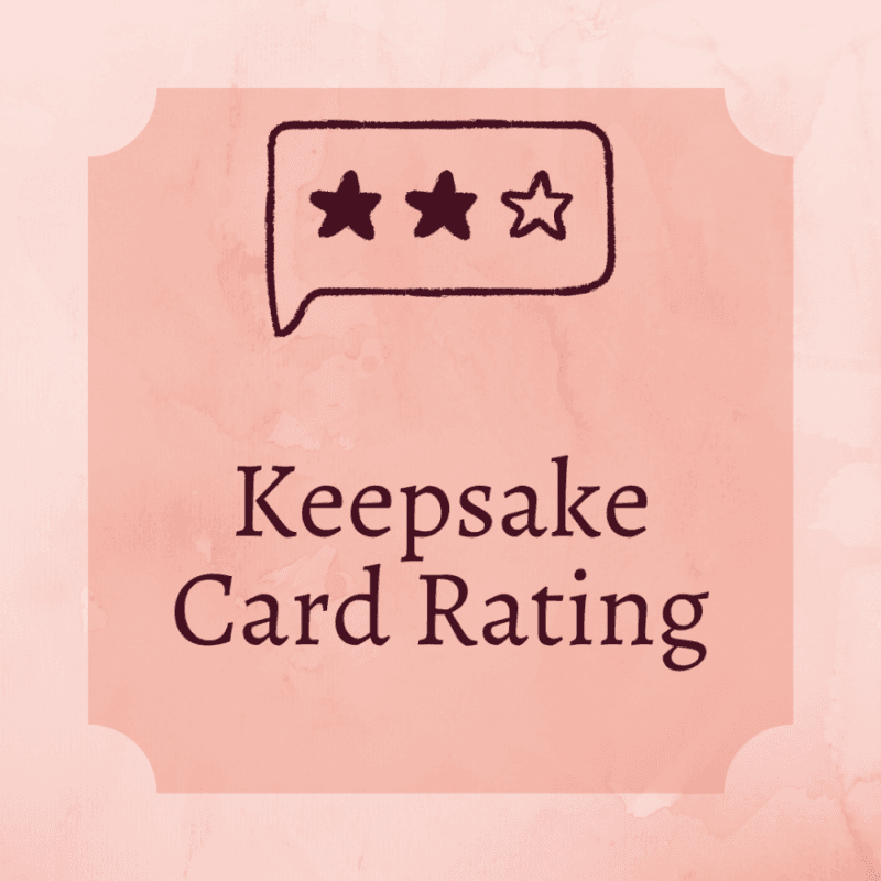 Mailed Keepsake Card Rating