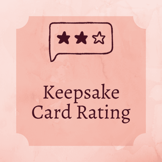 Mailed Keepsake Card Rating