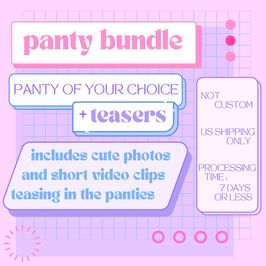 panty with teasers