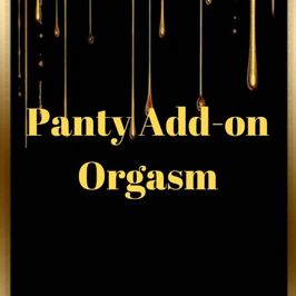 Panty Add on Orgasm