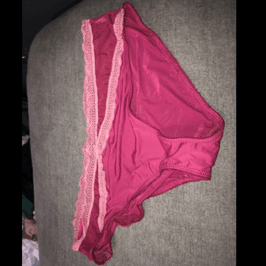 BBW Burgundy Panties