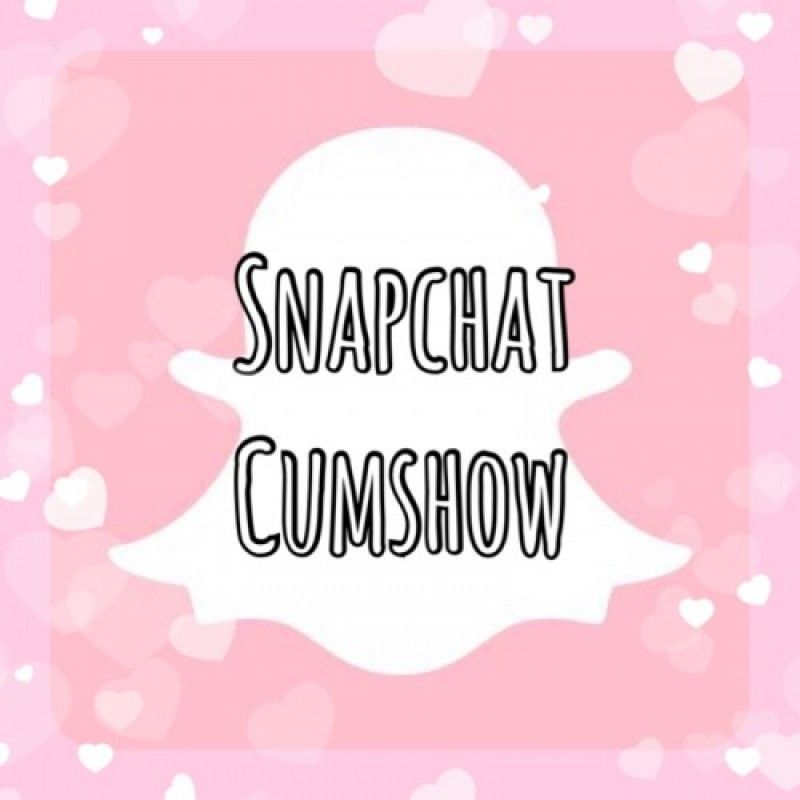 Snapchat Cumshow