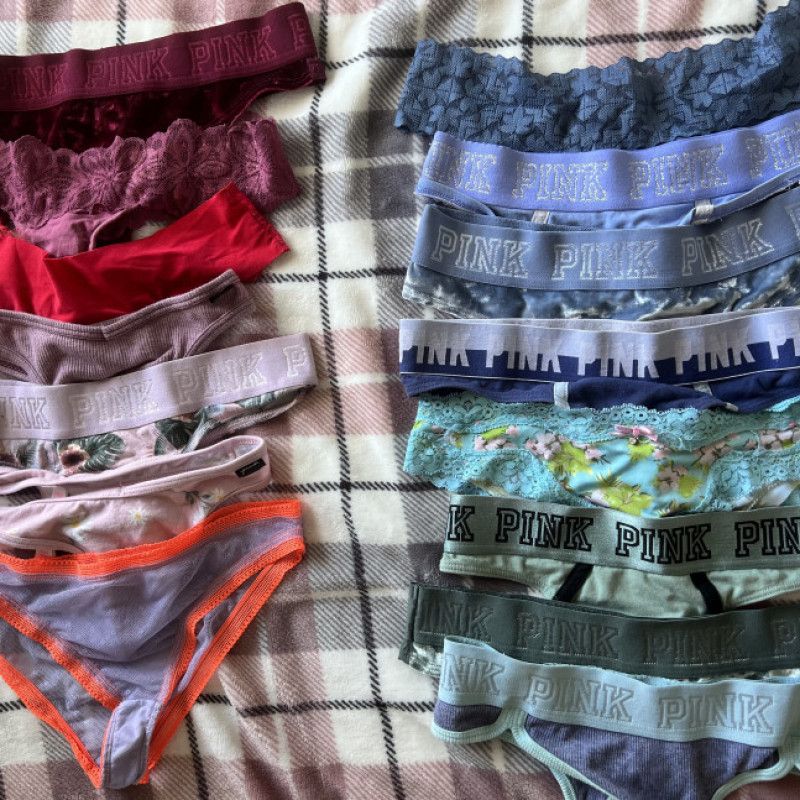 Selection of thongs worn by me