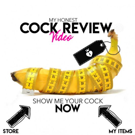 MY HONEST COCK REVIEW IN VIDEO