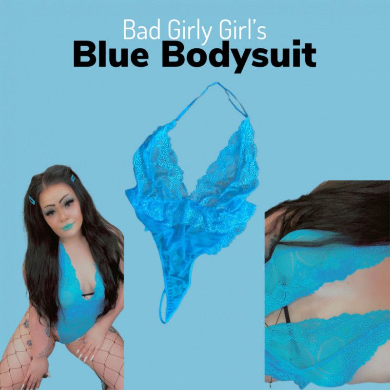 Blue Body Suit