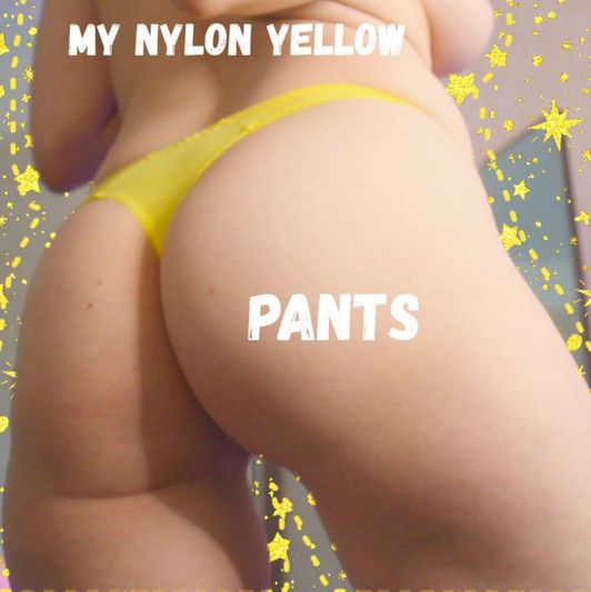 Nylon yellow pants