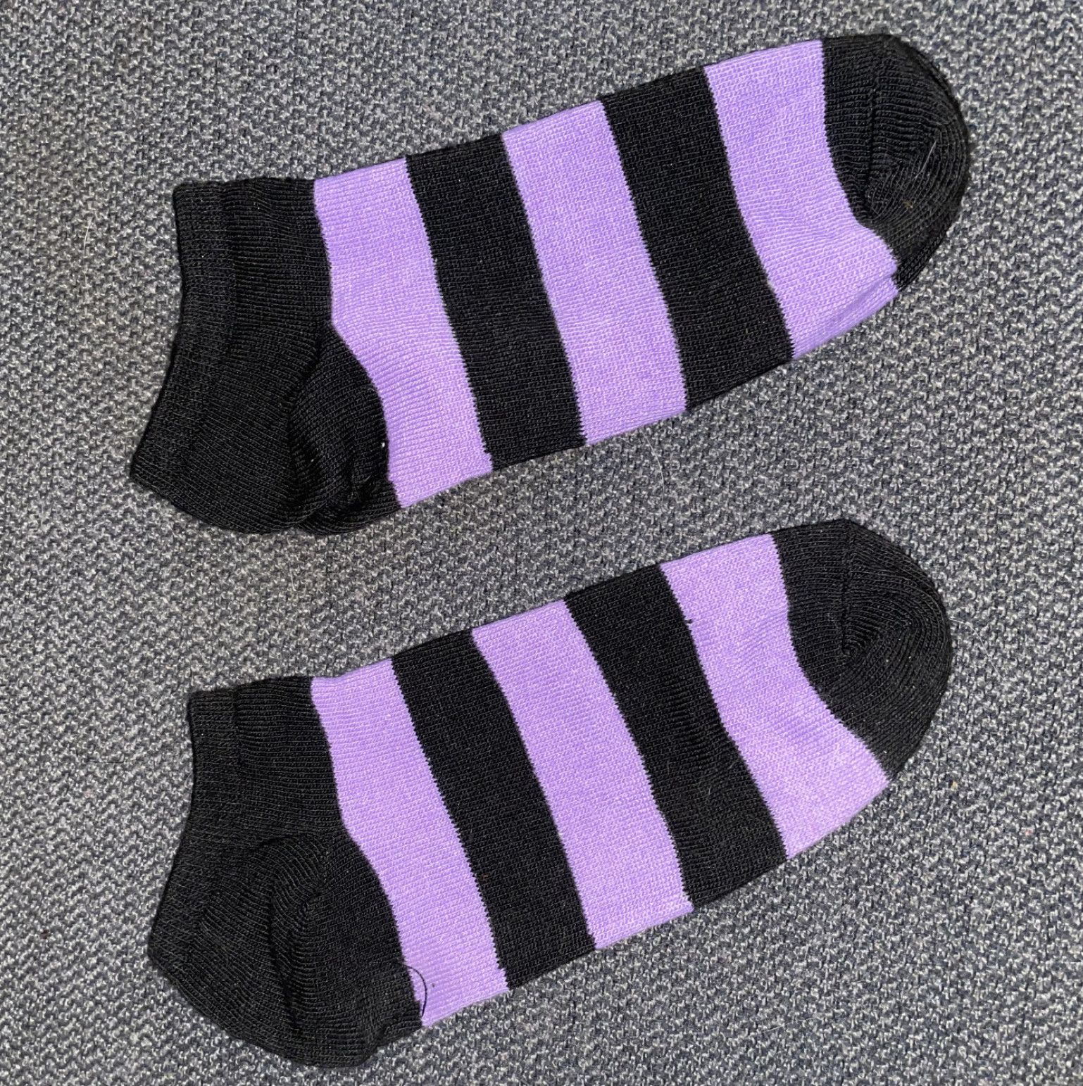 Black and Purple Stripes