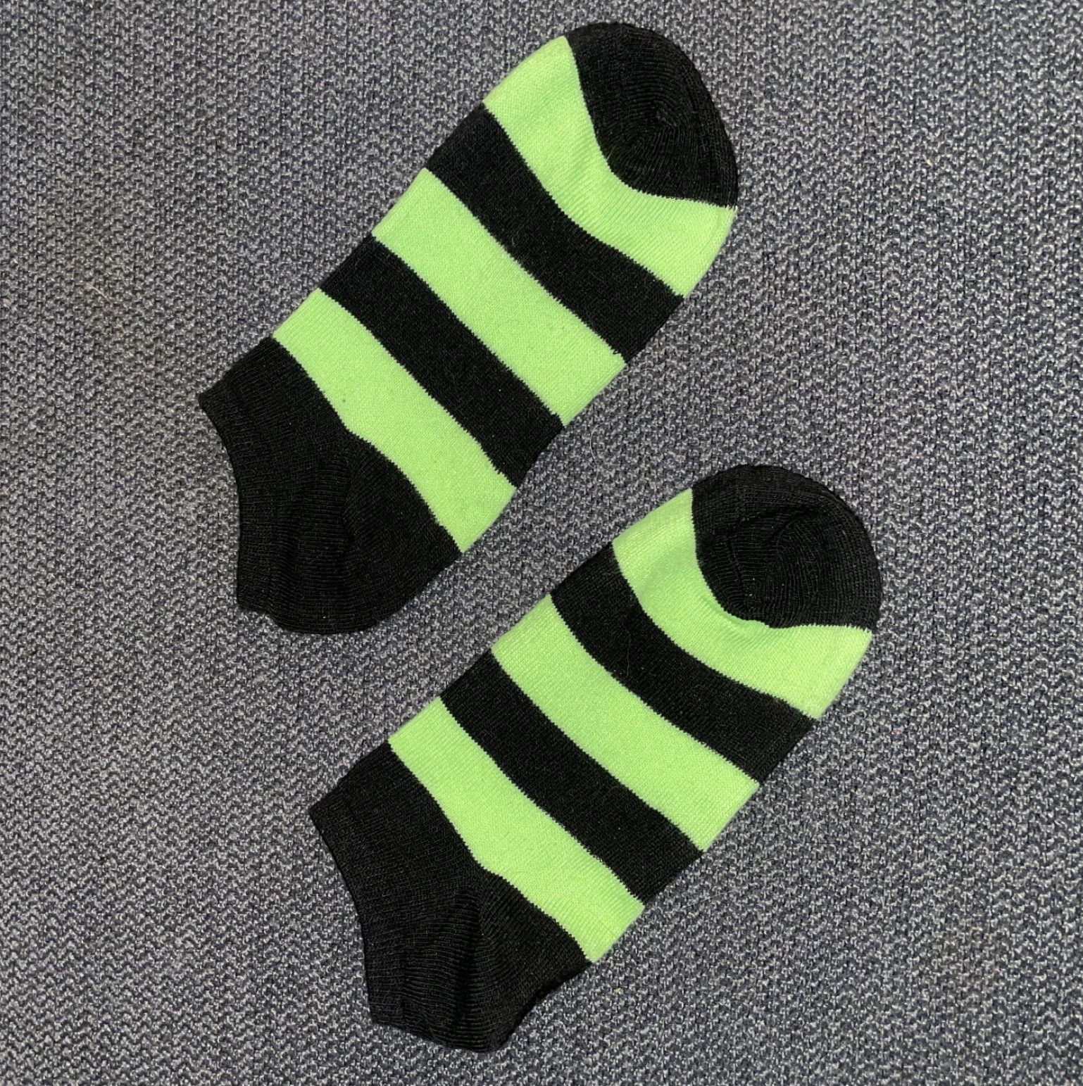 Black and Green Stripes