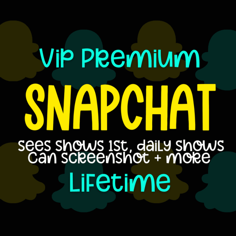 Lifetime VIP Snapchat Access