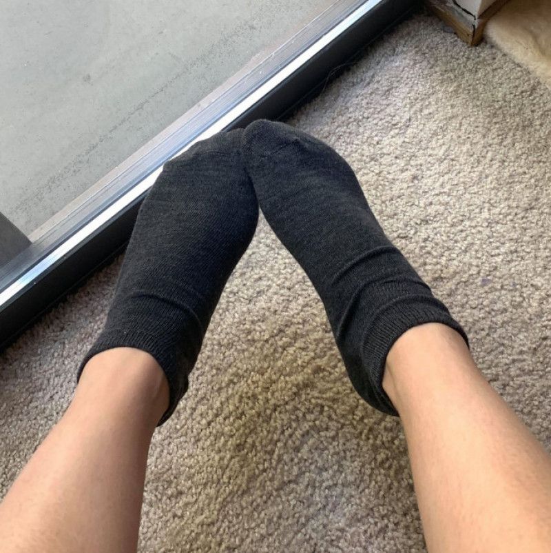 Dark Gray Ankle Socks