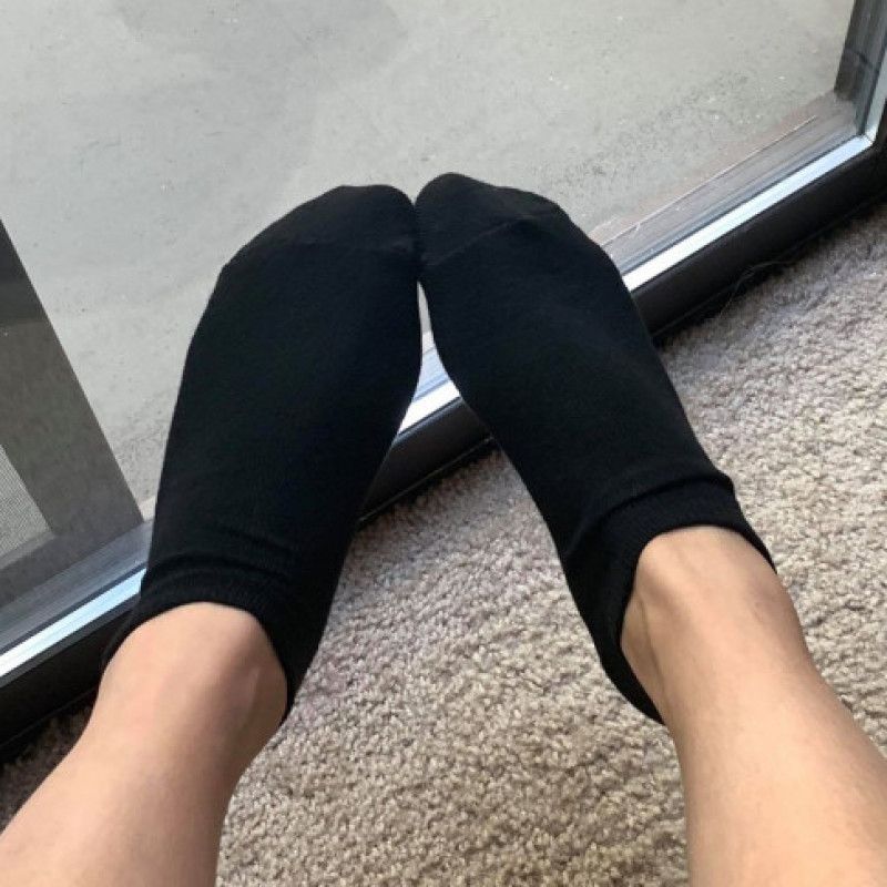 Black Ankle Socks