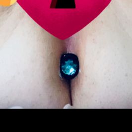 Blue diamond Butt Plug