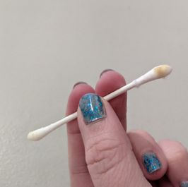 Two Used Q Tips