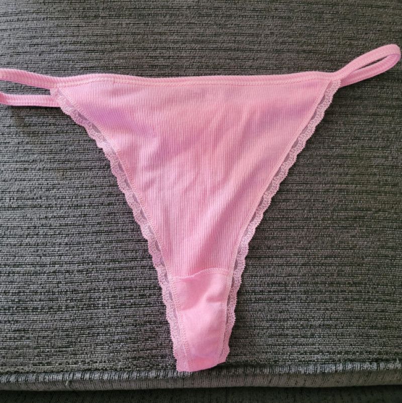 USED PINK THONG