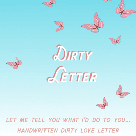 Dirty Handwritten Love Letter