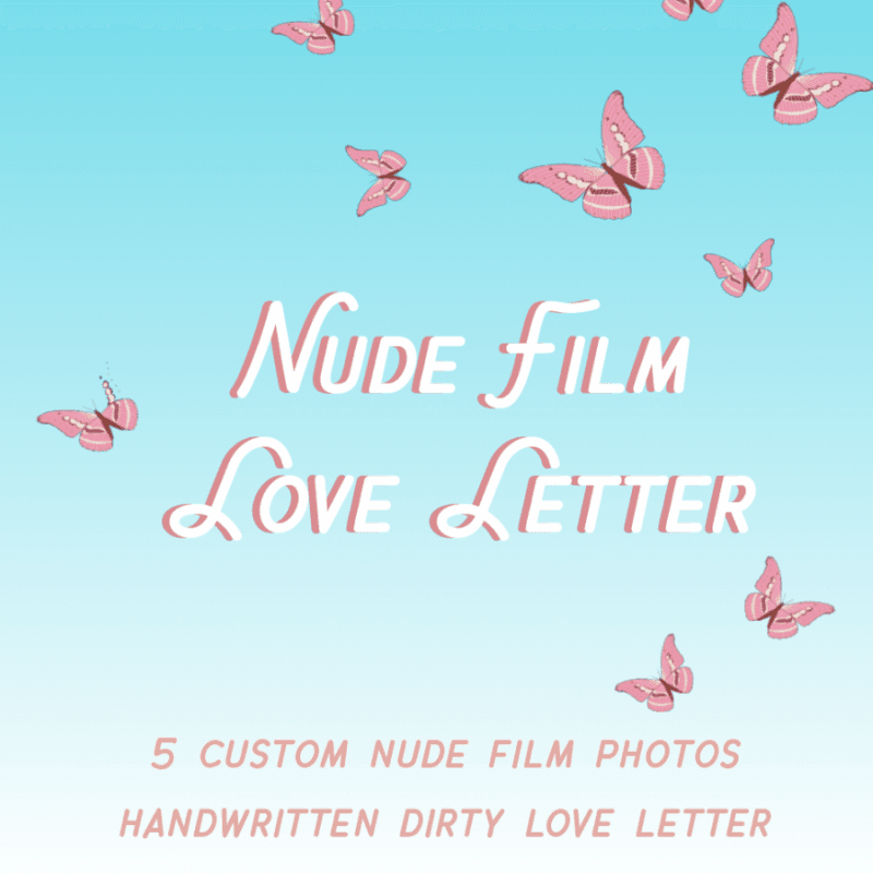 Film Nudes w Love Letter