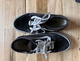 Classic vans heavily worn