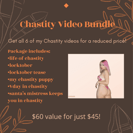 Chastity video bundle