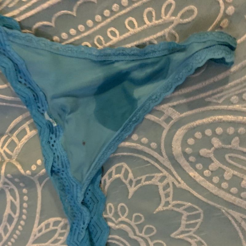 Cum soaked panties