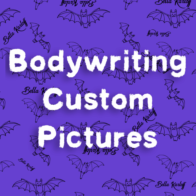 Body Writing Custom Pictures