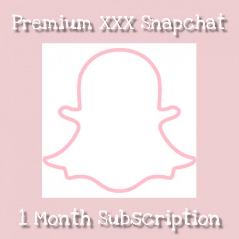 One Month Premium XXX Snapchat