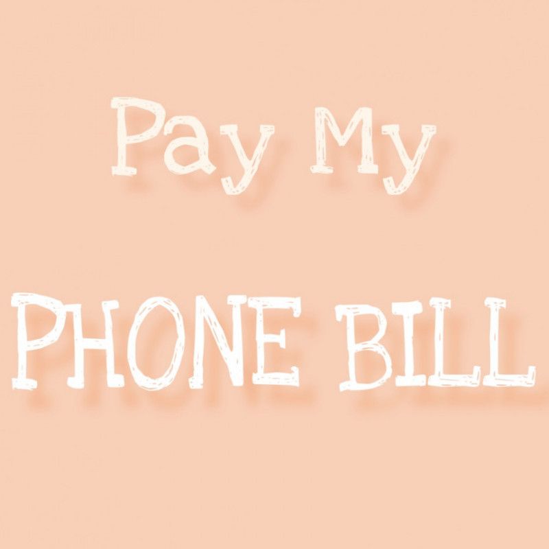 Pay My Phone Bill