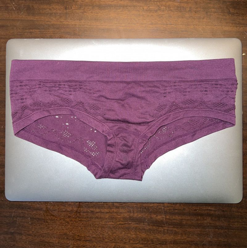 Full Back Panties with Lace Pattern