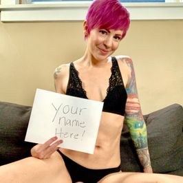 Non Nude Fan Sign