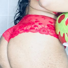 Red Valentines Lacey Panty