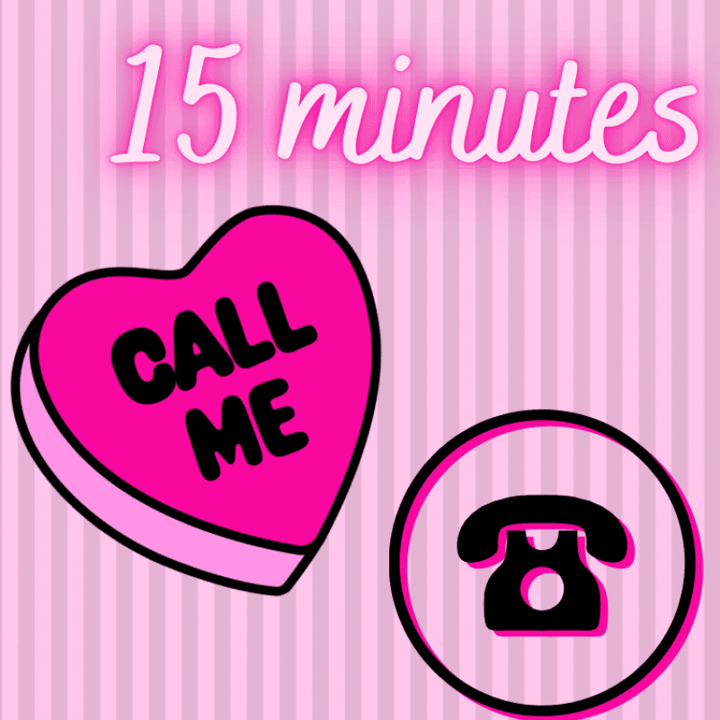 15 minute phone call