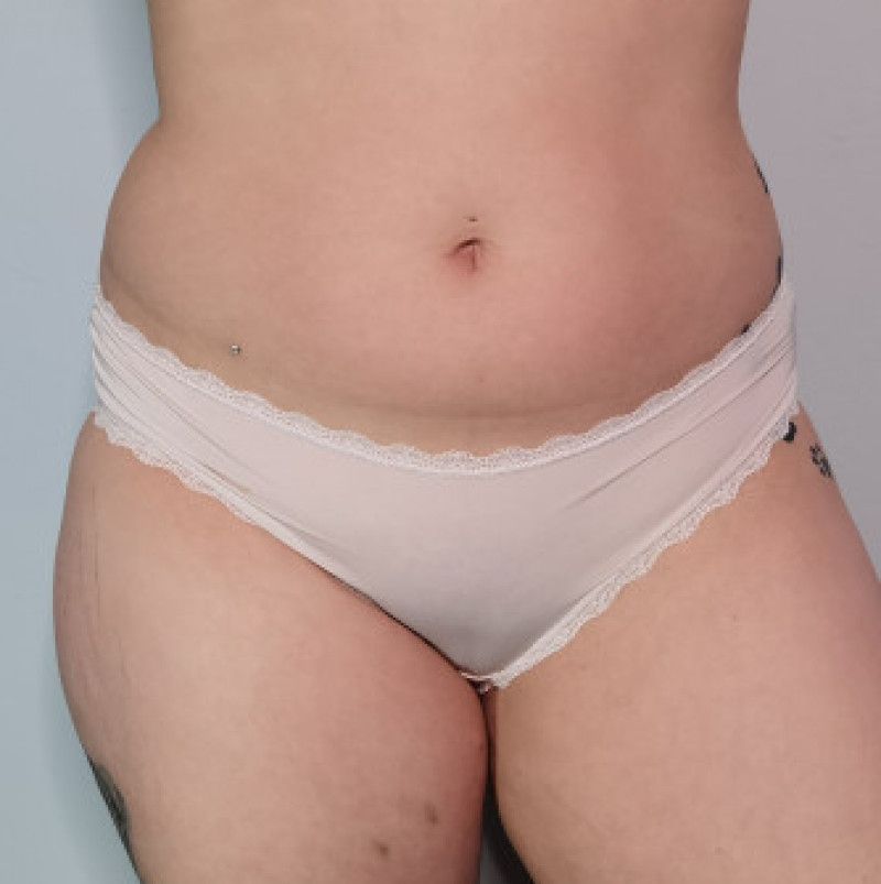 White Lacey Edge Silk Panties