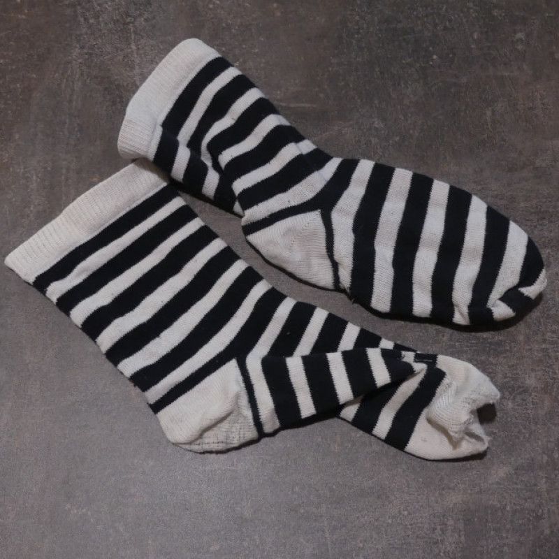 striped socks