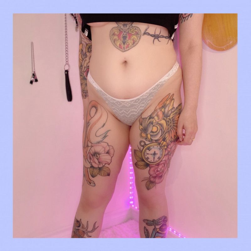 la senza light grey geometric lace panty