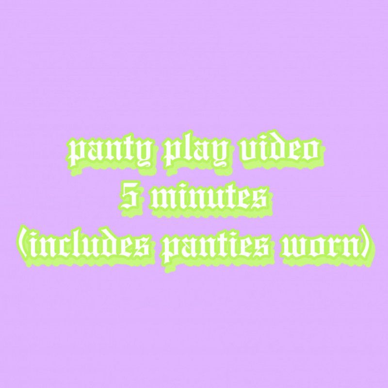 panty play video