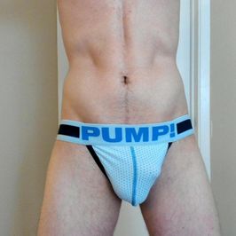 Light Blue Pump Ninja Jock