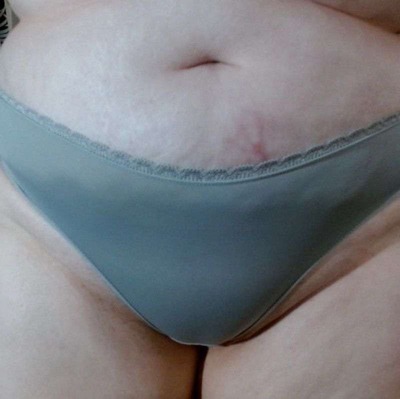 Grey Cheeky Panties