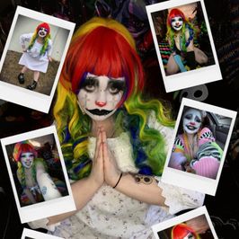 SFW clowngirl polaroid