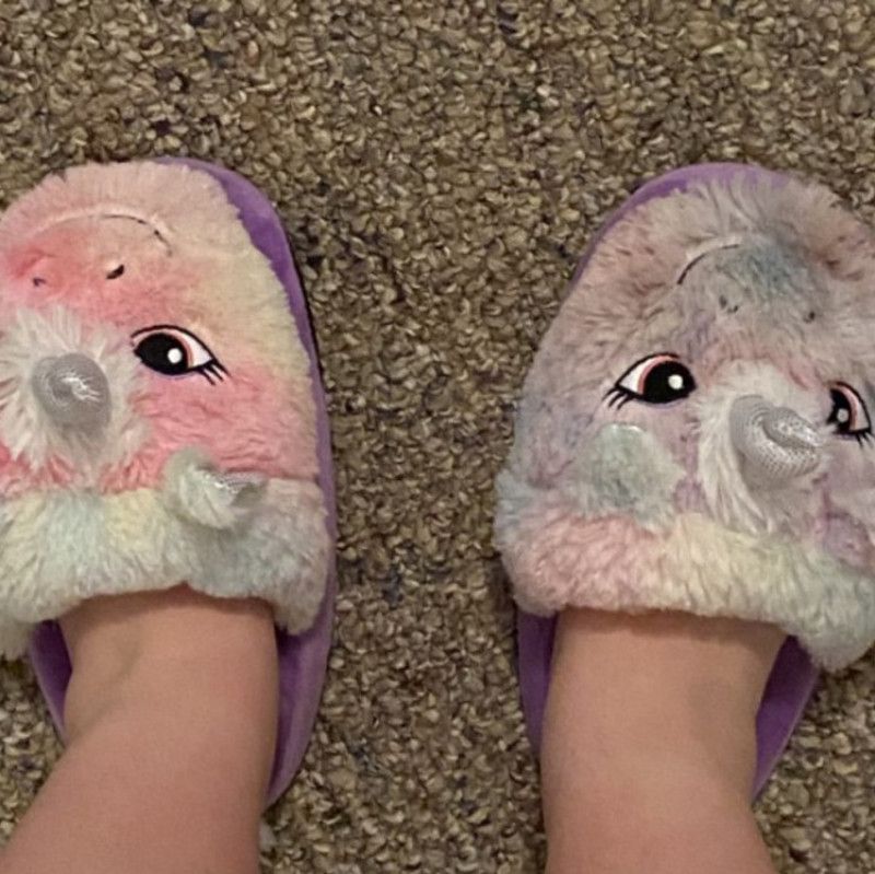 Rainbow Unicorn Slippers