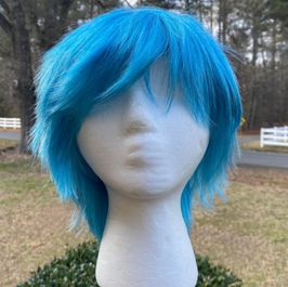 Little Susie Short Blue Wig