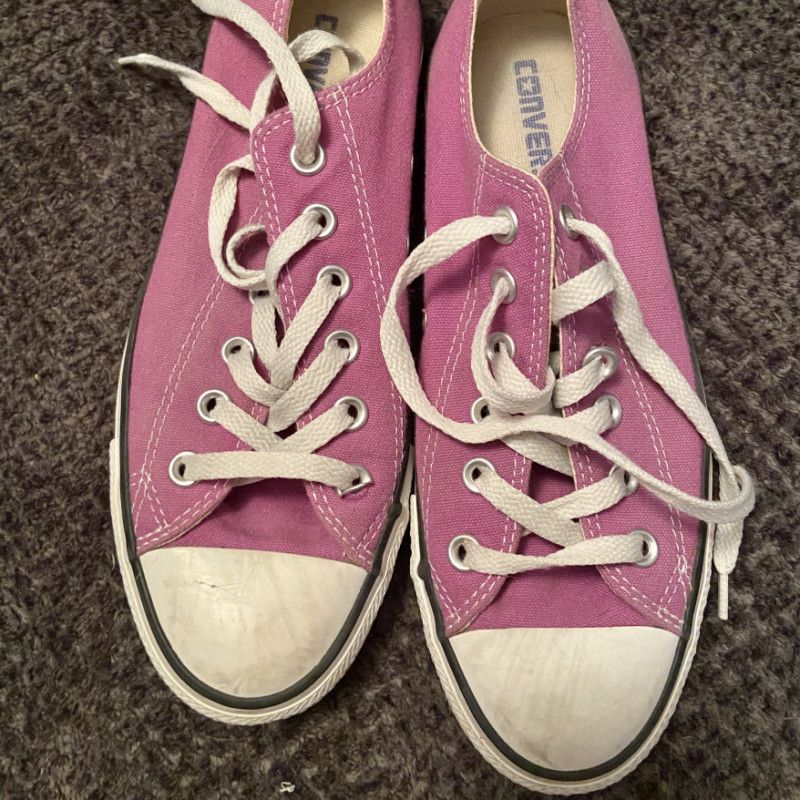 Buy my PINK Converse Low Tops!