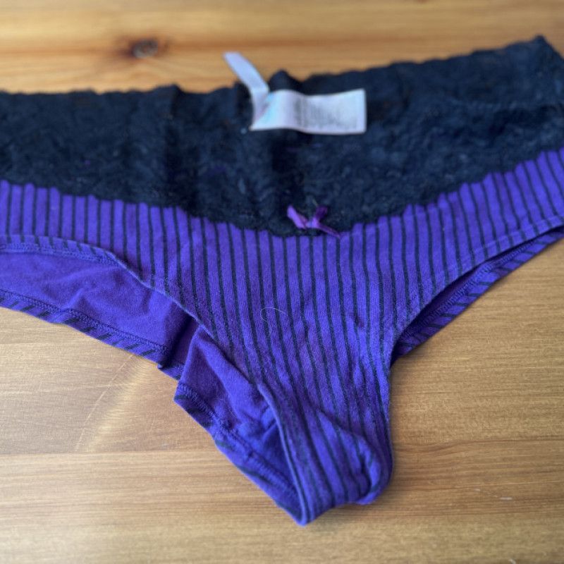 La Senza Purple and Black Panties