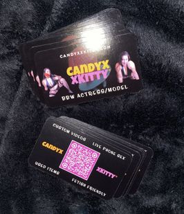 Candyxxkitty business card