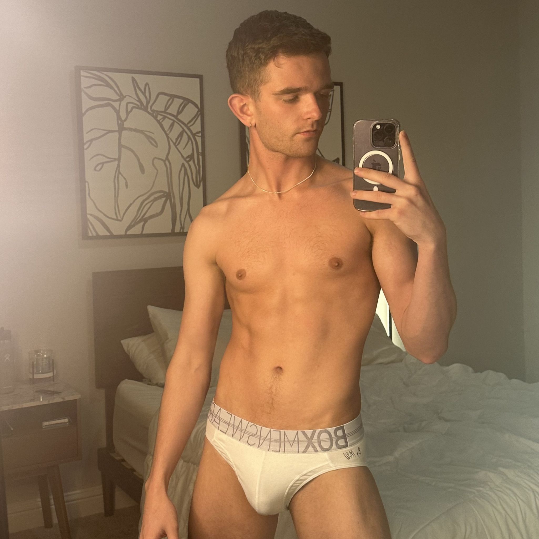 BOX Max Wyatt White Briefs