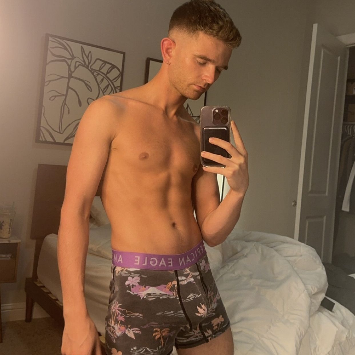 American Eagle Tropical Boxer Briefs