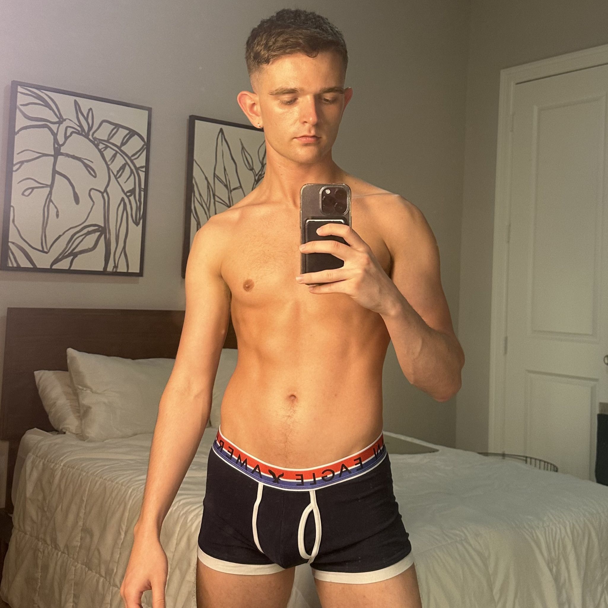 American Eagle Navy Boxer Briefs