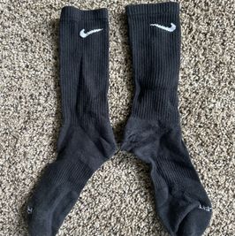 Black Nike Crew Socks