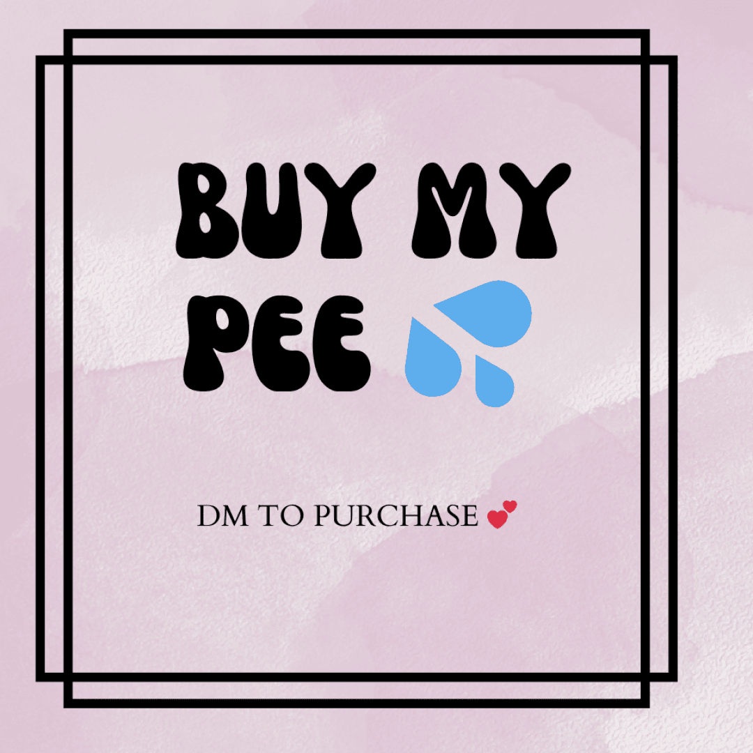 Buy my pee