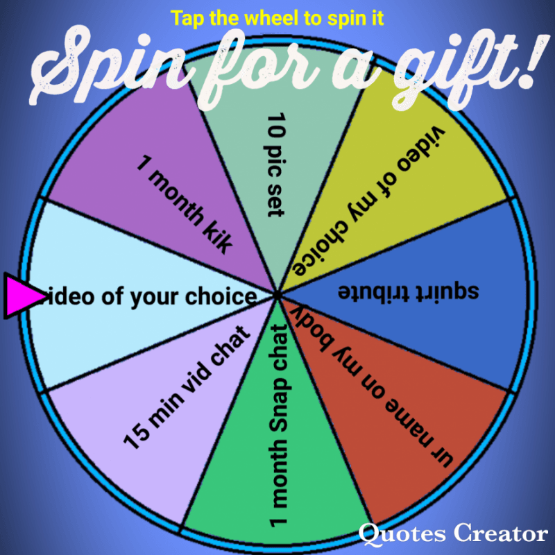 Spin The Wheel!!