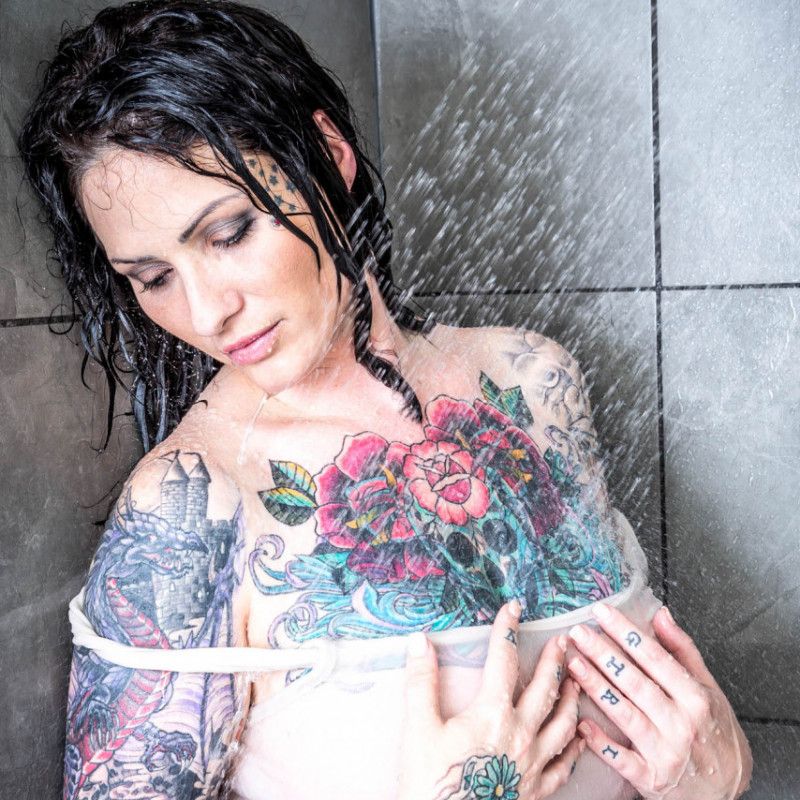 Signed 8x10 Shower