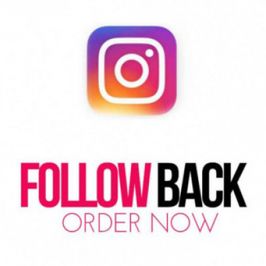 FOLLOW BACK on INSTAGRAM